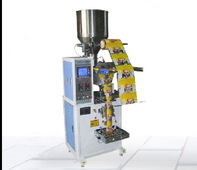 量杯式顆粒小型包裝機(jī)-芝麻花椒八角調(diào)味品全自動立式灌包封口機(jī)